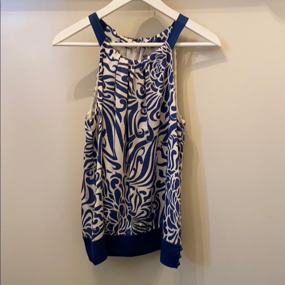 Ann Taylor Tank Silk blouse size 6